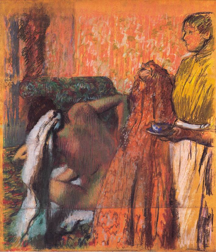  埃德加·德加 Edgar Degas—— 浴者裸体 (2)